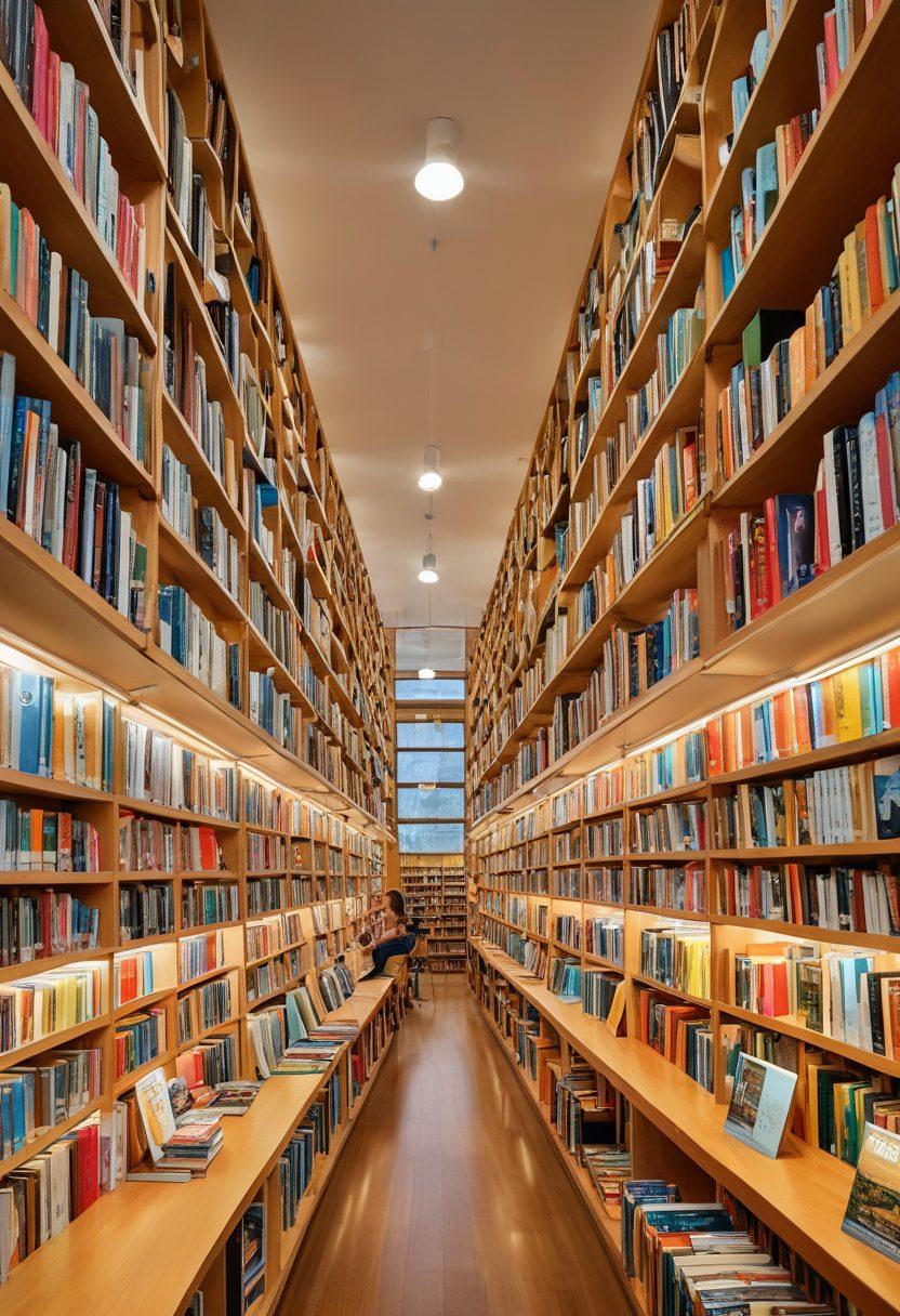 A bookshelf filled with beautifully designed and colorful rookie catalogs, each one glowing with neatly organized and visually appealing databases, symbolizing user-friendliness and accessibility. Include a diverse range of casual readers, smiling as they effortlessly browse through these detailed databases. Bright, welcoming library setting with vibrant colors. super-realistic. vibrant colors.
